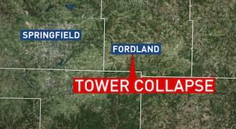 tv tower collapse missouri