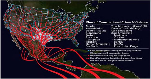 smuggling border wall