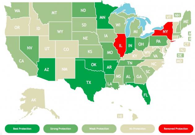 pro-life states