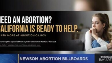 newsom billboards