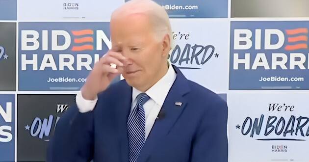 biden cross president stupidity